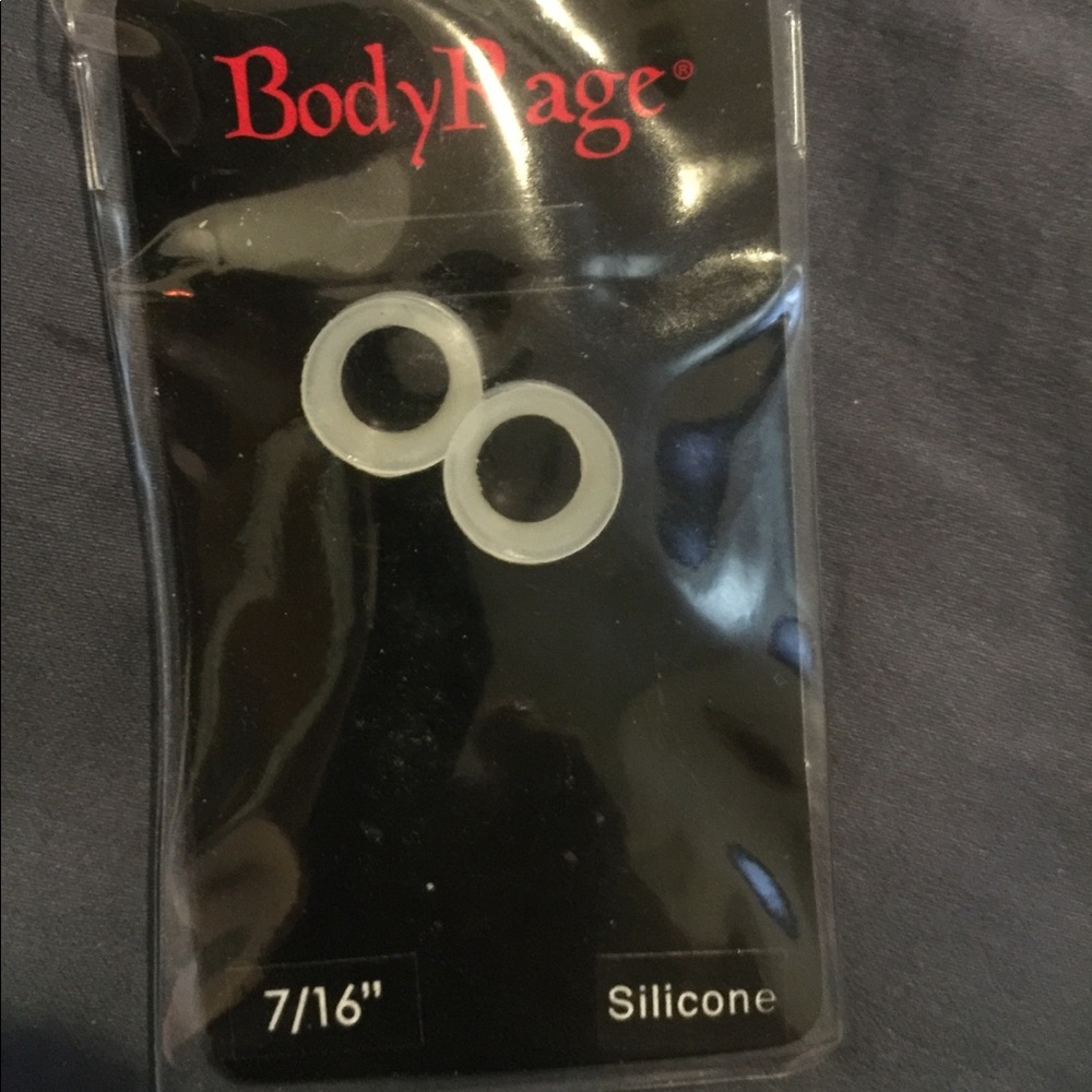 Body rage 7/16 silicone plug